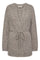 Grslulu Cardigan 206860 | Desert Taupe Melange | Cardigan fra Freequent