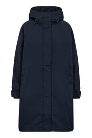 Cali Parka Coat  | Salute Navy | Jakke fra Mos Mosh