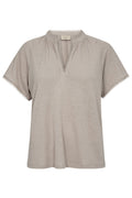 Lavina Tee 205757 | Simply Taupe | T-Shirt von Freequent