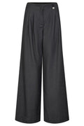Saga Pleat Pant 31566 | Mid Grey | Bukser fra Co'couture