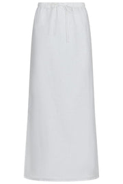 Noa Linen Skirt | White | Nederdel fra Neo Noir