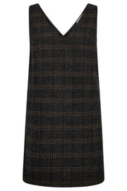 Valerie Spencer V-Dress 36523 | Dark Grey | Kjole fra Co'couture