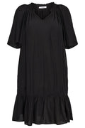 Sunrise Flow Crop Dress 36160 | Black | Kjole fra Co'couture – nedsat