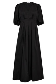 Poppy Pleat Dress 36464 | Black | Kjole fra Co'couture