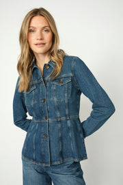 Cintura Odak Shirt | Blue | Skjorte fra Mos Mosh