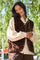 Shanti Vest | Brown Leo | Vest fra Black Colour