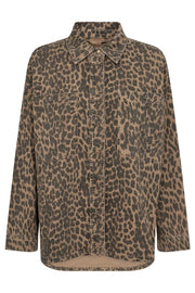 Emme Leo Shirt | Leopard Print | Skjorte fra Mos Mosh