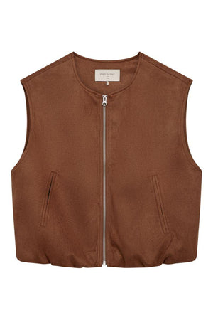 Duva Waistcoat 207699 | Thrush | Vest fra Freequent