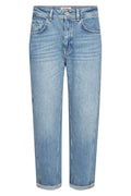Aymen Galleon Jeans 30' | Mid Blue | Jeans fra Mos Mosh
