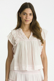 Jayla S Voile Top | Light Pink | Top fra Neo Noir