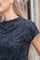 Alma Top | Schwarzgraue Spitze | Bluse von Liberté