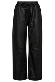 Phoebe PullOn Leather Pant 31243 | Black | Bukser fra Co'couture