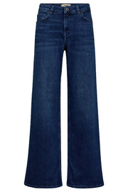 Dara Hera Jeans Long | Deep Blue | Jeans fra Mos Mosh