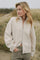 Asley Zip Knit Cardigan | Ivory | Strik fra Neo Noir