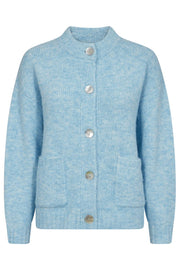 Louisa Cardigan 205416 | Chambray Blue Melange | Cardigan fra Freequent