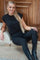 Alma Leggings Fleece  | Black | Fleece leggings fra Liberté