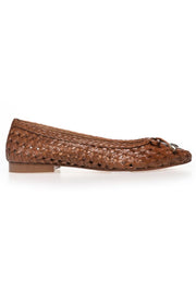 On My Love Cognac Ballerina | Cognac | Ballerina fra Copenhagen Shoes