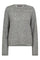 Mape O-Neck Knit | Grey Melange | Strik fra Mos Mosh