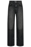 Femme Straight Crease Jeans 31605 | Stone | Bukser fra Co'couture