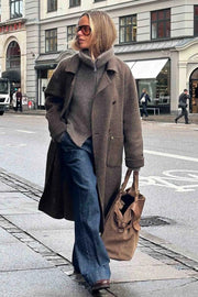 Lucca Barkley Wollmantel | Schieferschwarz | Jacke von Mos Mosh