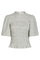 Possini Small Check Blouse | Creme | Bluse fra Neo Noir