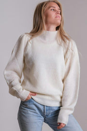 Marlia Knit Blouse | Off White | Strik fra Neo Noir