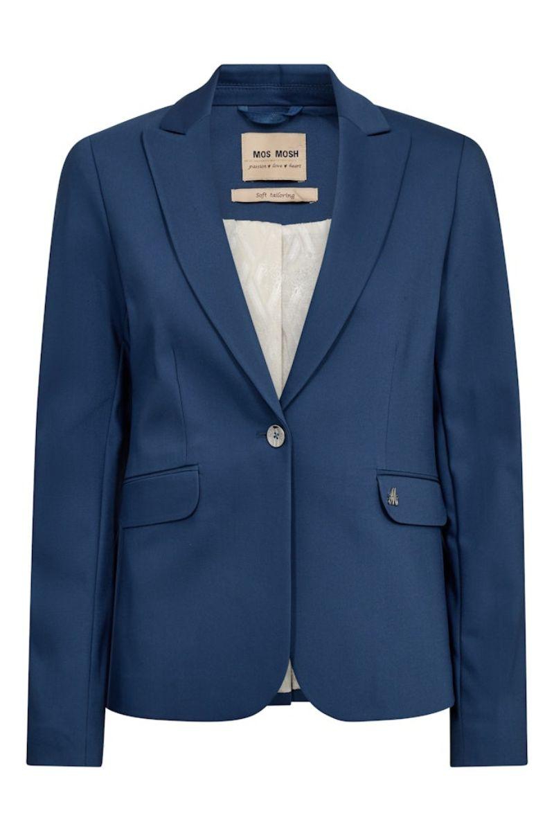 Mos Mosh Blazer Ensign Blue MMBlake Night Blazer –