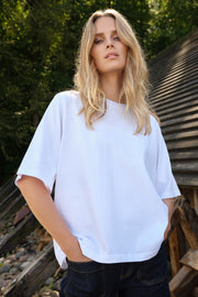 Kanna Box Tee | T-shirt fra French Laundry