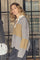 Wylie Tani Bold Stripe Knit | True Camel | Strik fra Mos Mosh