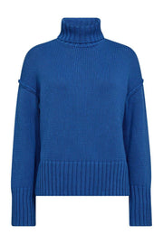 Rola Bine Rollneck Knit | Blue Lolite | Strik fra Mos Mosh