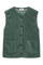 Teddy Waistcoat 207624 | Dark Forest | Jakke fra Freequent