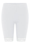 Shorts w/lace, organic | Hvid | Shorts fra Decoy