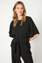 Rikala Miley Blouse | Black | Bluse fra Mos Mosh