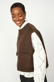 Elise Loisa Wool Vest | Delicioso | Vest fra Mos Mosh