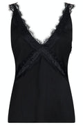 Vixen Lace Top | Black | Top fra Neo Noir – nedsat
