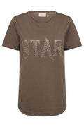 Star Tee 203703 | Morel | T-Shirt fra Freequent