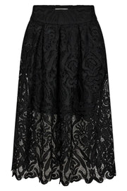 Leny Skirt | Black | Nederdel fra Copenhagen Muse