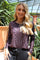 Alma Ls Top | Bordeaux Lux Leo | Top fra Liberté