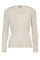 Elaine Seamless Silk O-LS Tee  | Ecru | T-shirt fra Mos Mosh