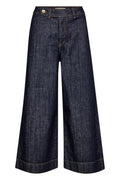 Bantry Nippon Jeans Cropped | Dark Blue | Jeans fra Mos Mosh