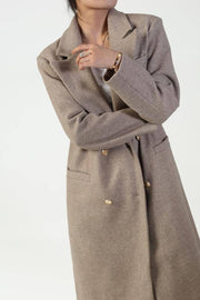 Rose Coat | Sand | Frakke fra Avery