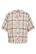 Assia Check Shirt  | Cowhide | Skjorte fra Mos Mosh – nedsat