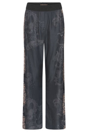 Bay wide leg pants 54004 | Grey/Sand | Bukser fra Gustav