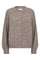 Louisa Cardigan 204450 | Desert Taupe Melange | Cardigan fra Freequent