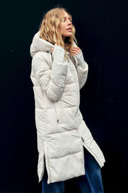Ollie Terma Long Coat | Glacier Gray | Jakke fra Mos Mosh