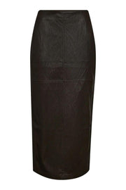 Gitt Floor Skirt 34208 | Dark Brown | Nederdel fra Co'couture