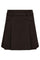 Luna Pocket Pleat Mini Skirt 34223 | Dark Brown | Nederdel fra Co'couture