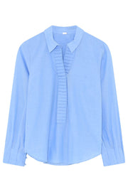 Carmen blouse 52610 | Blue Chambre | Skjorte fra Gustav