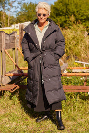 Lilly Long coat | Sort | Frakke fra French Laundry