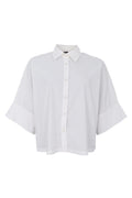 Davina Loose Shirt | White | Skjorte fra Black Colour – nedsat